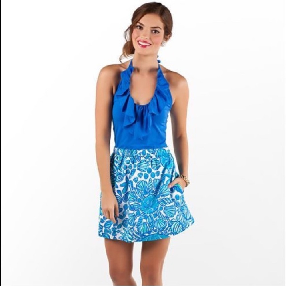 Lilly Pulitzer sailors valentine mini skirt